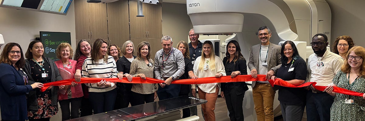 Ribbon Cutting for New Equipment