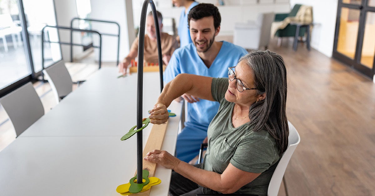 occupational therapy session