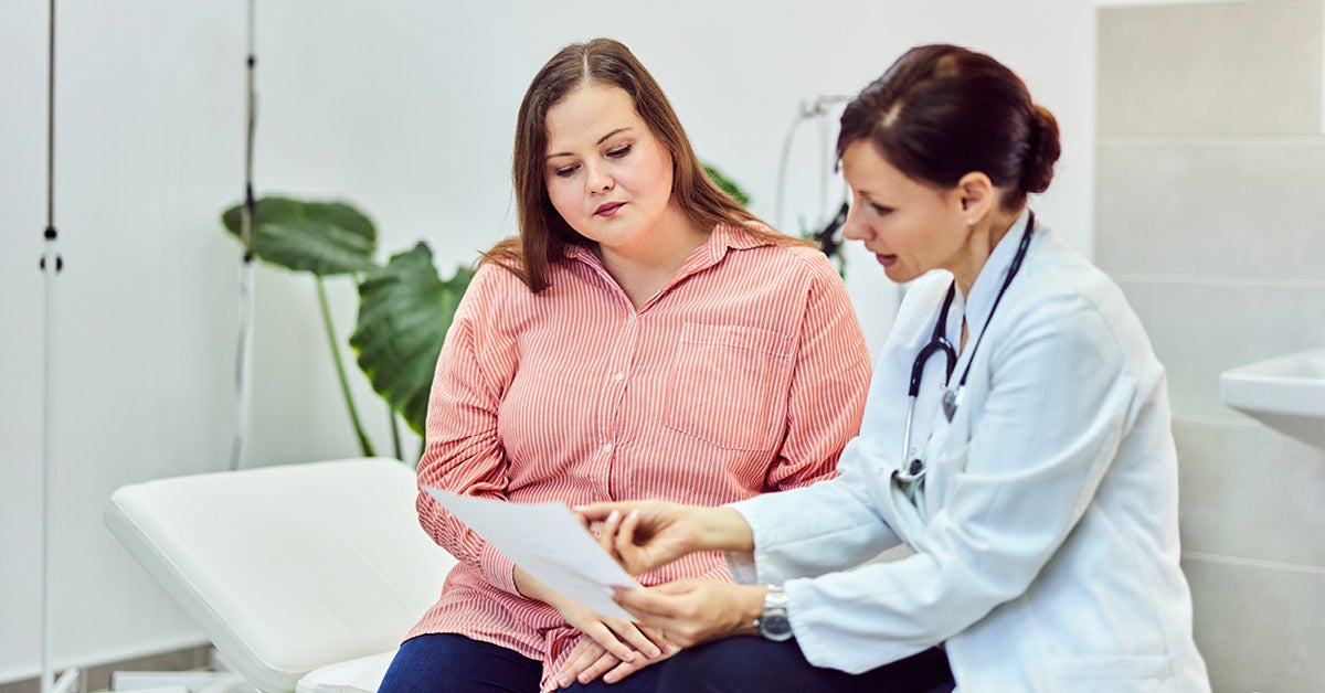 women in doctor consultation