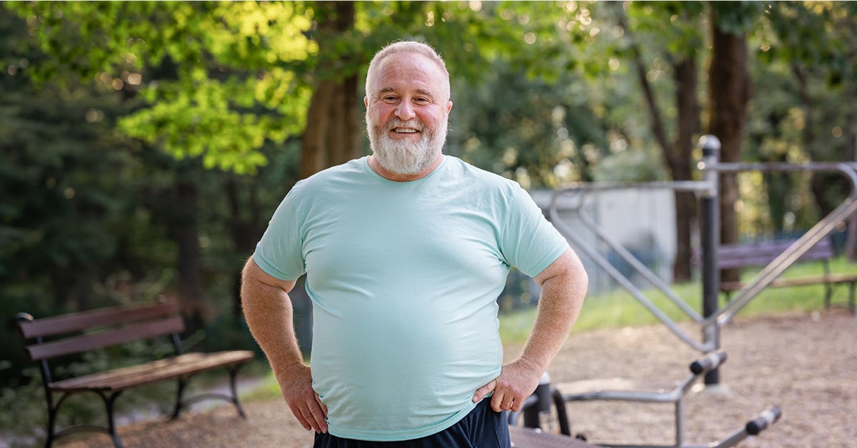 man smiling for a photo