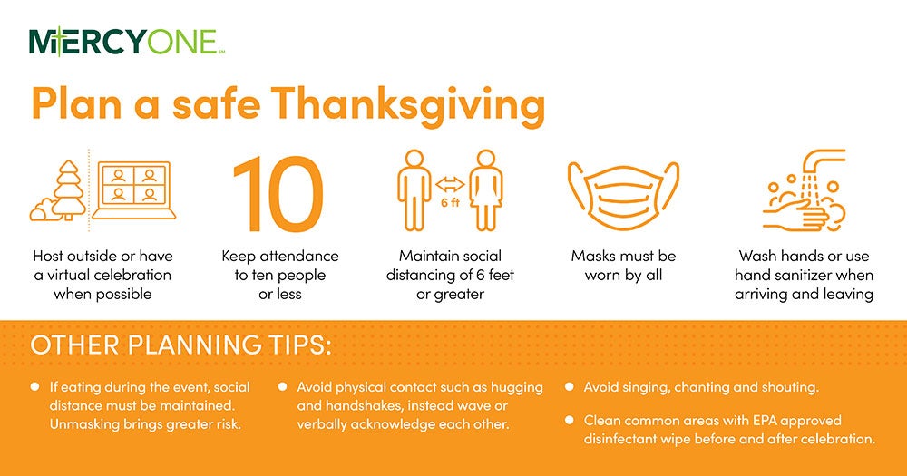 Plan a safe Thanksgiving