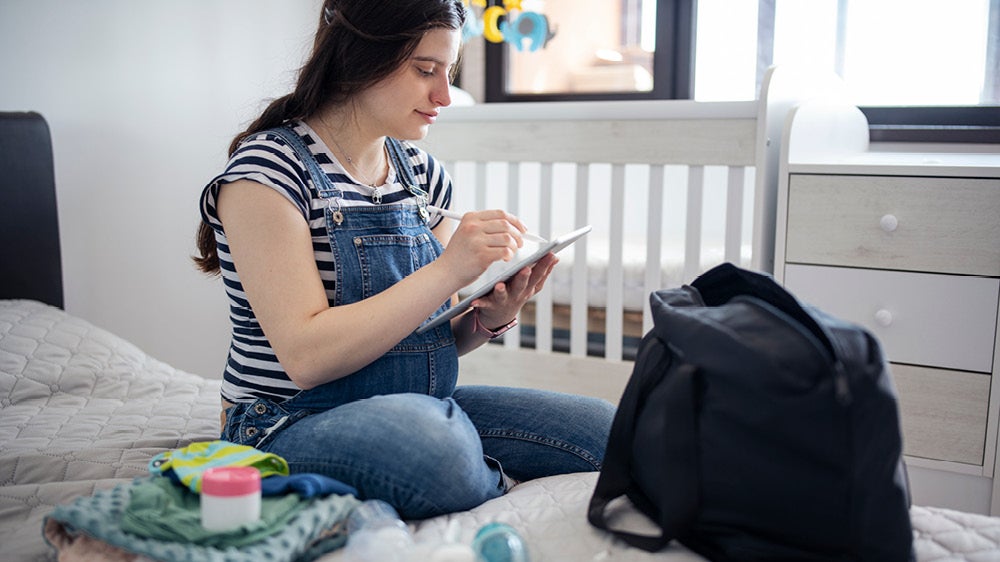 Packing your bag for your baby’s birth
