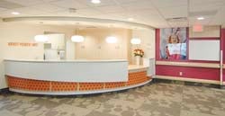 Peds Reception Area
