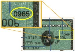 American Express CVV location