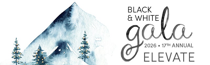 black and white gala elevate