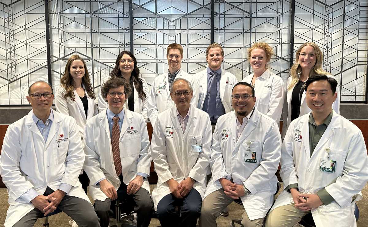 A photo of MercyOne Iowa Heart Center Vascular Surgery providers.
