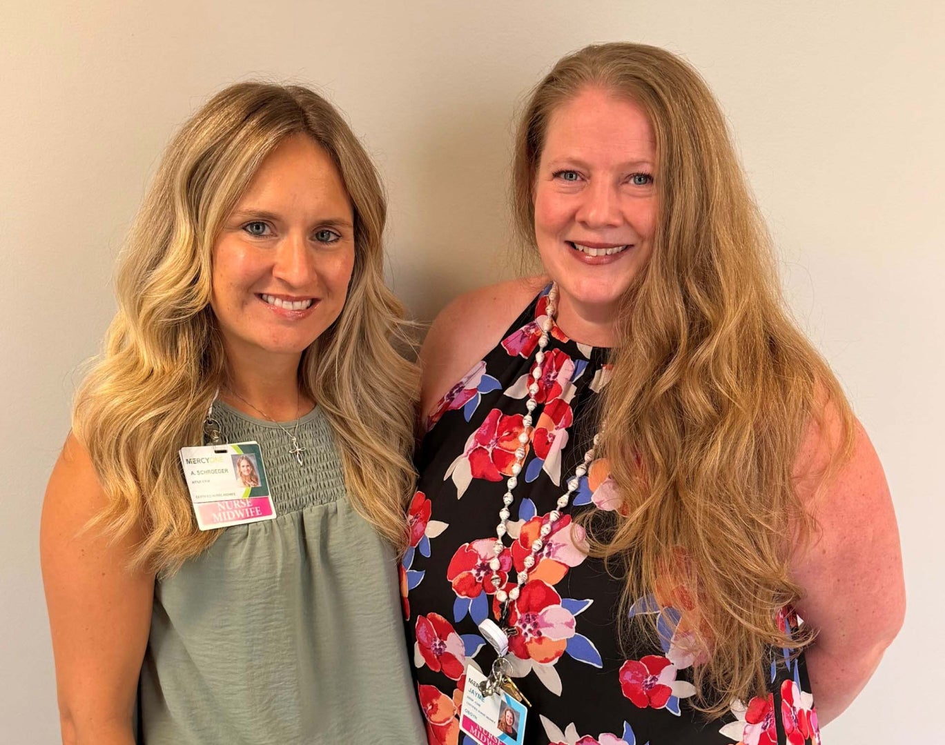 A photo of Amanda Schroeder and Jayme Burman