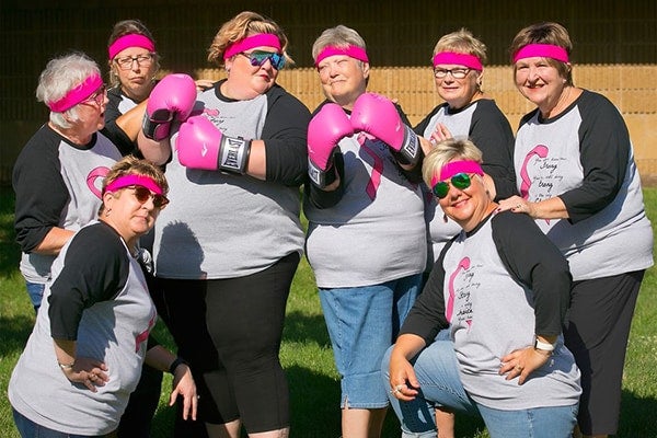 pink for the cure