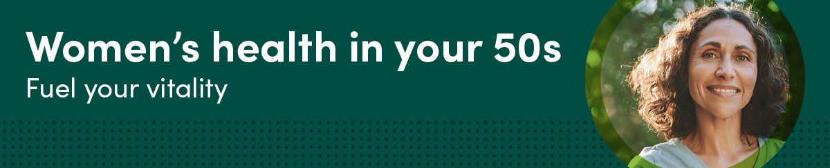 Women in your 50s
