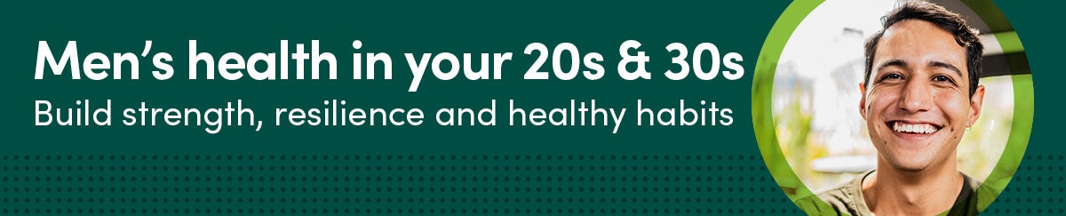 man in his 20s or 30s