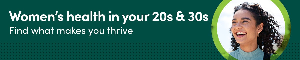 women in your 20s and 30s