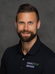 Jake Canright, PT, DPT, physical therapist at MercyOne Genesis Division Street Physical Therapy.