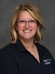 Laura Frankowski, DPT, CLT, physical therapist at MercyOne Genesis Valley Fair Physical Therapy.